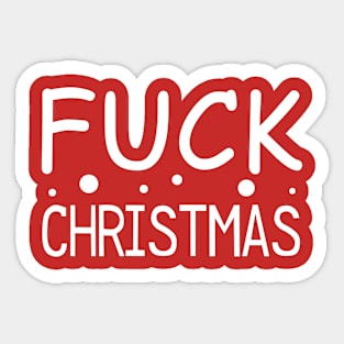 Fuck Christmas Sticker